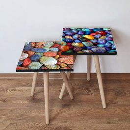 Hanah Home Mesa Nido Multicolor (2 Piezas)
